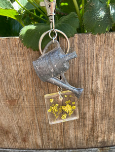 Watering Can Keychain