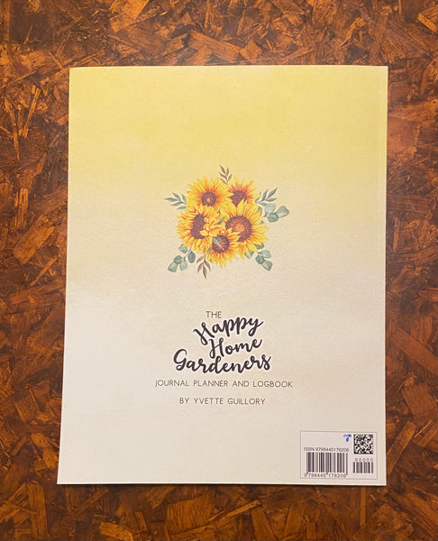 Happy Home Gardeners Journal, Planner and Logbook