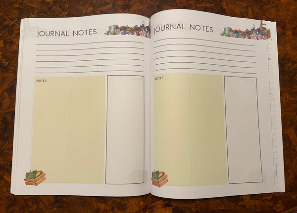 Happy Home Gardeners Journal, Planner and Logbook
