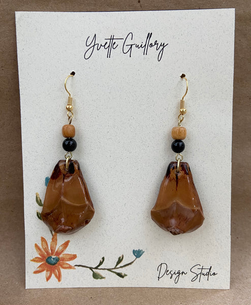 Jeffery Pine Scale Earrings
