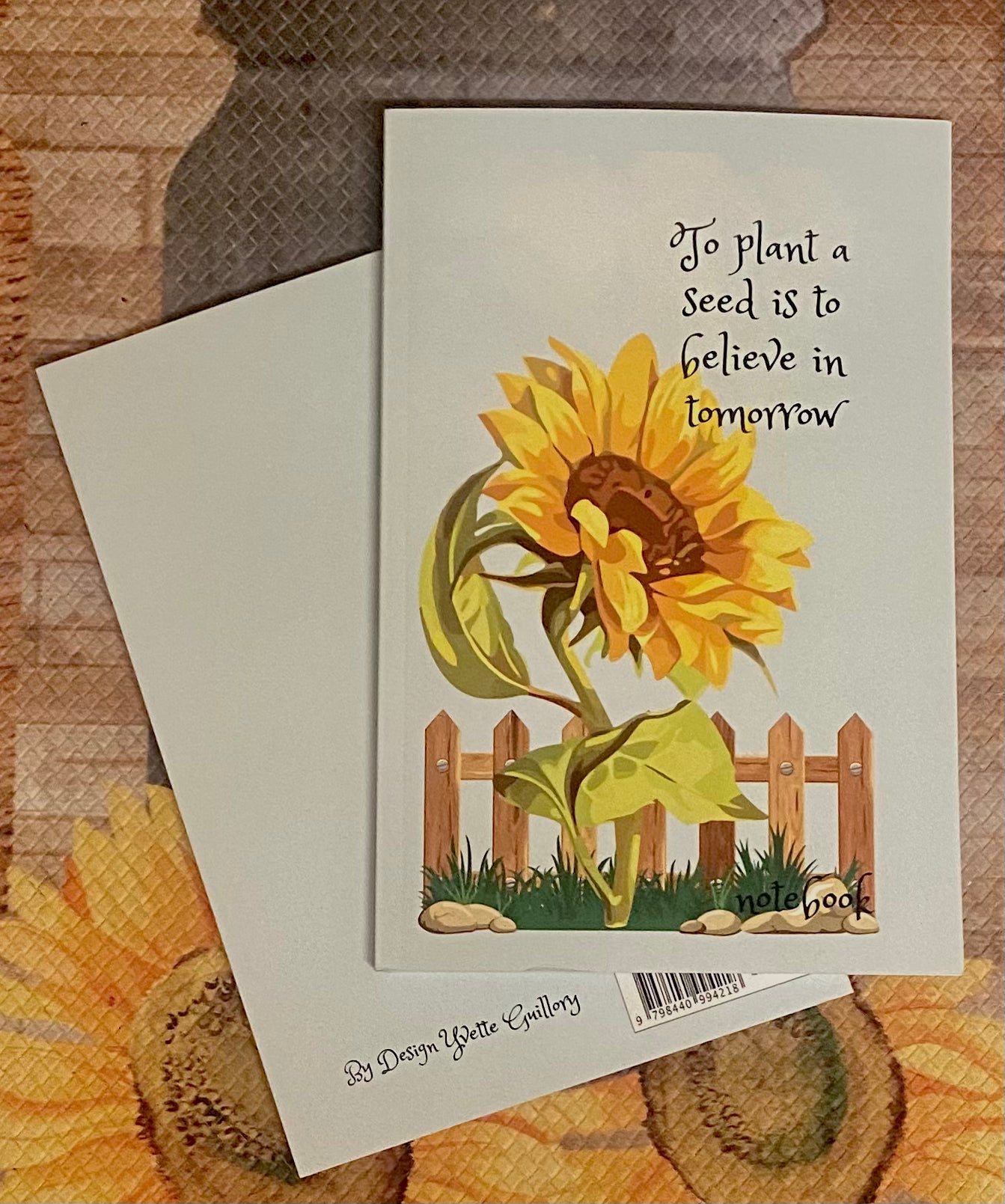 Sunflower Notebook and Journal
