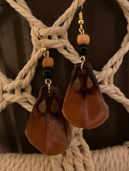 Jeffery Pine Scale Earrings