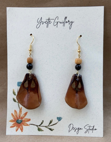 Jeffery Pine Scale Earrings
