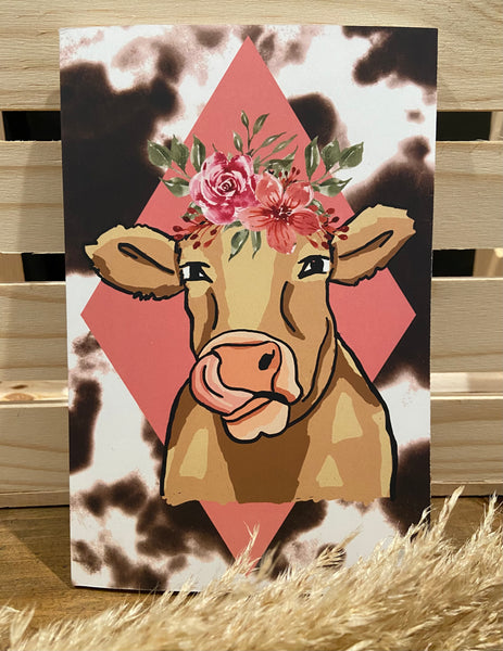 Maggie Cow Notebook